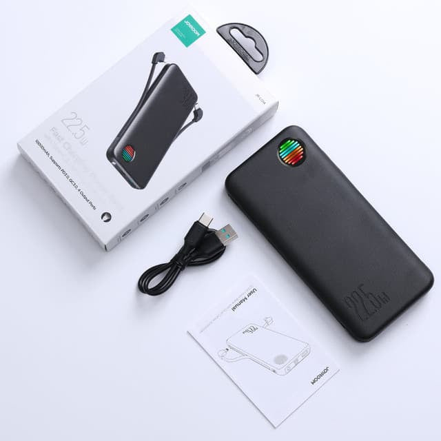 Joyroom JR-L015 22.5W Power Bank with Dual Cables