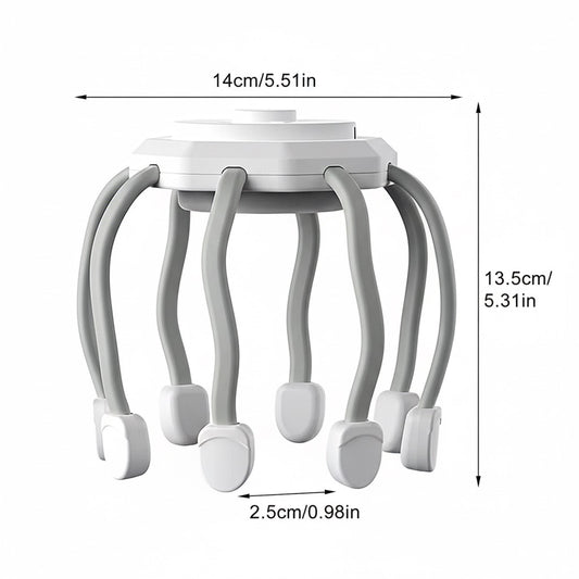 Electric Scalp Massager Head Scratcher Octopus Claws