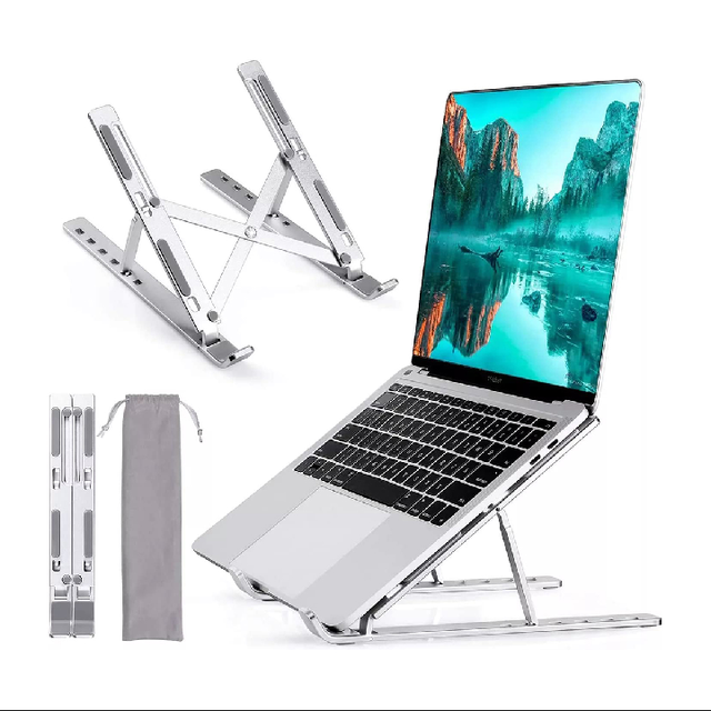 laptop stand Aluminum Alloy Adjustable Multi-angle Laptop Stand 10-17 inch Tab Notebook