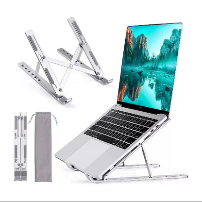 laptop stand Aluminum Alloy Adjustable Multi-angle Laptop Stand 10-17 inch Tab Notebook